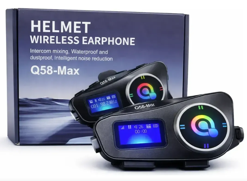 Gray helmet for bikers
